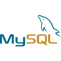 MySQL database logo used in edu plus now`s Data Science course 